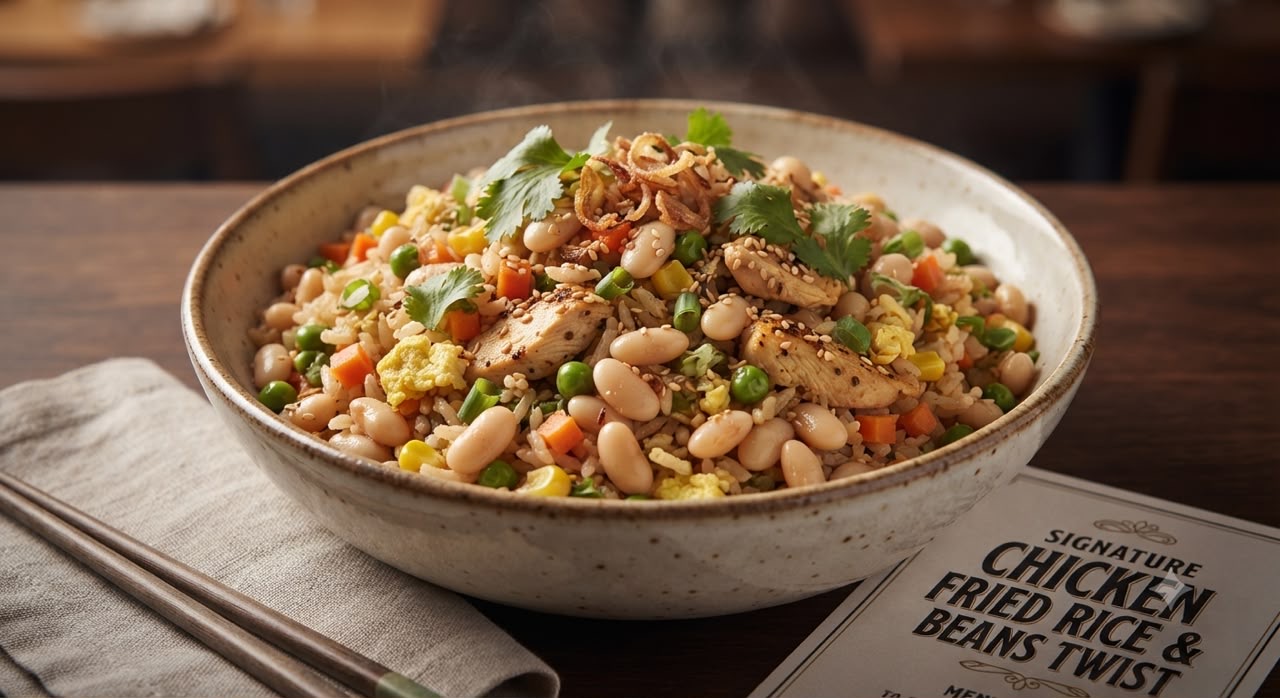 Signature Fried Rice & Beans Fusion