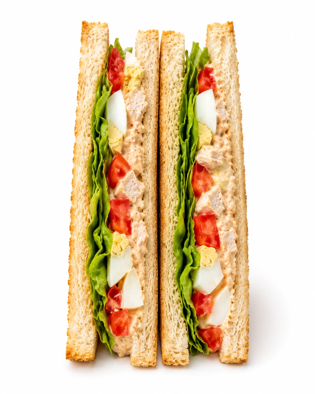 Chicken Egg Sandwich Toast