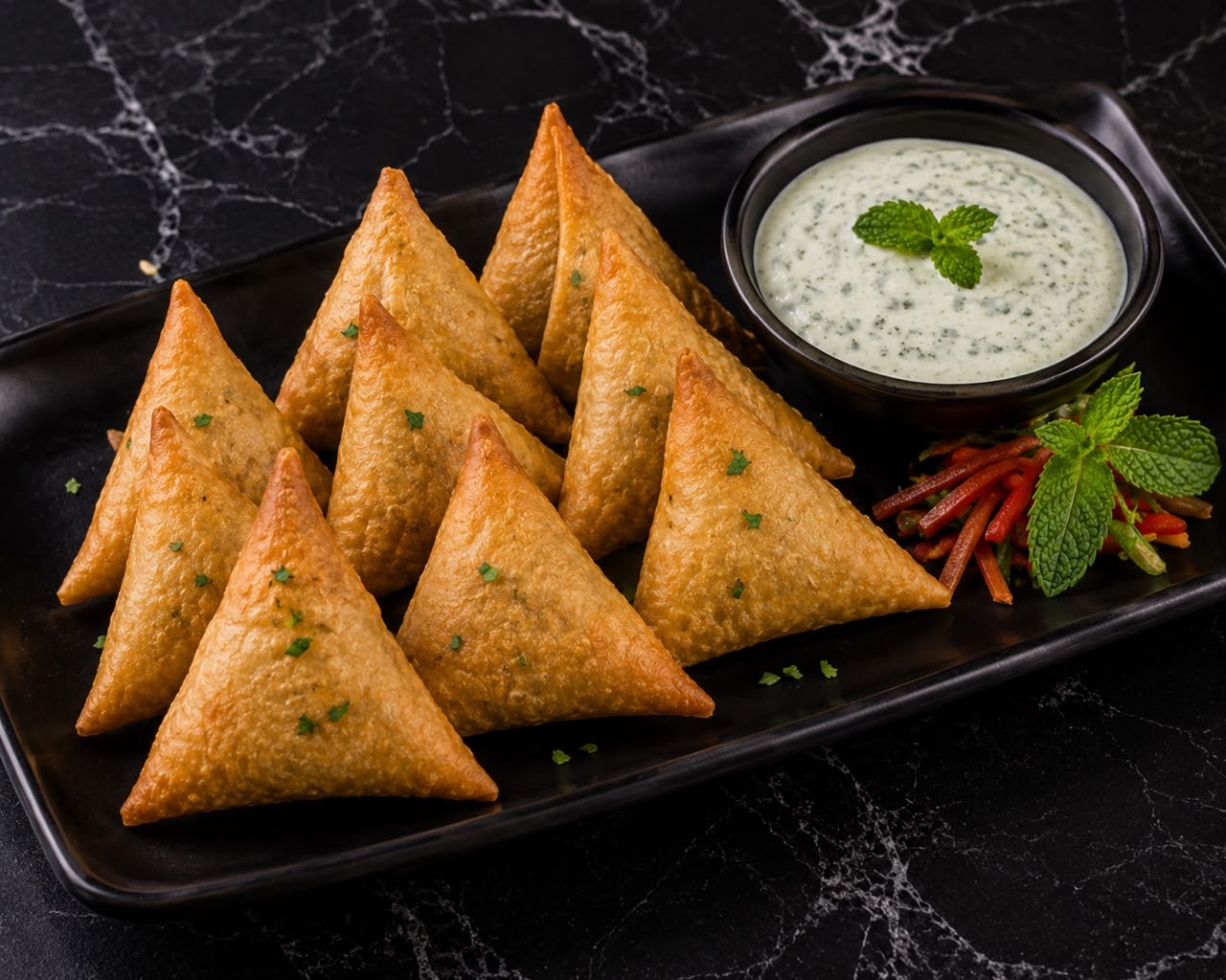 Mini Samosas (Beef/Chicken)