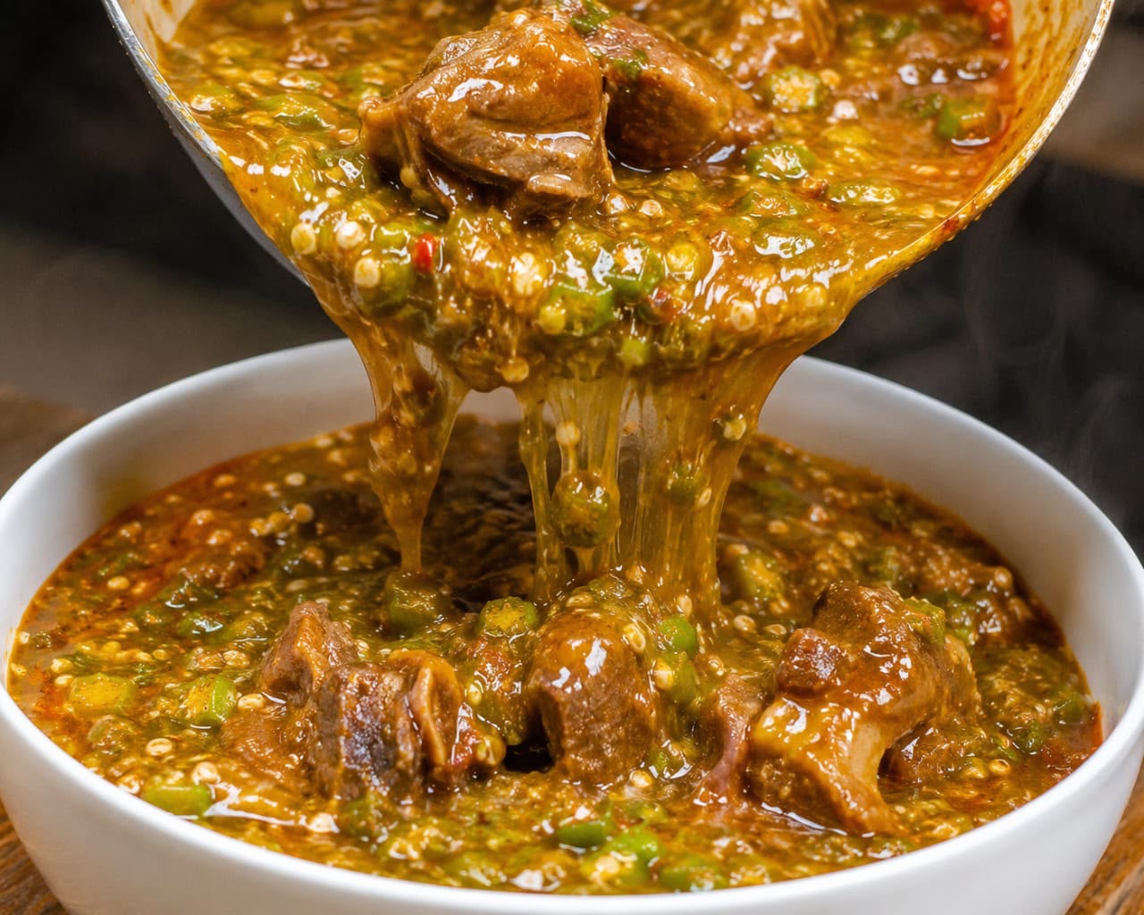 Goat Meat Okro Soup