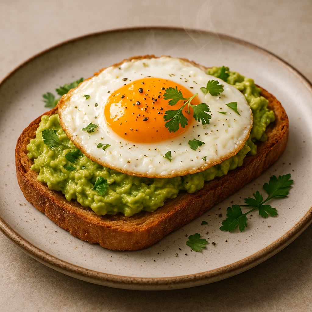 Avocado and Egg Toast