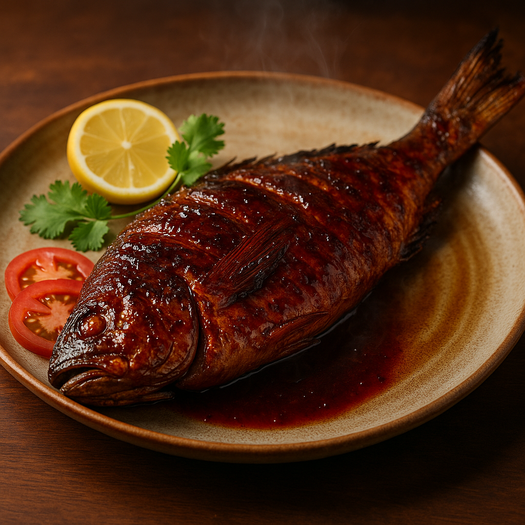 BBQ Croaker Fish