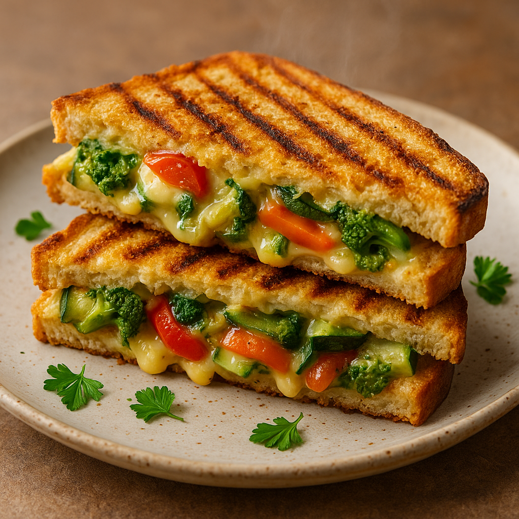 Cheese & Veggie Toastie