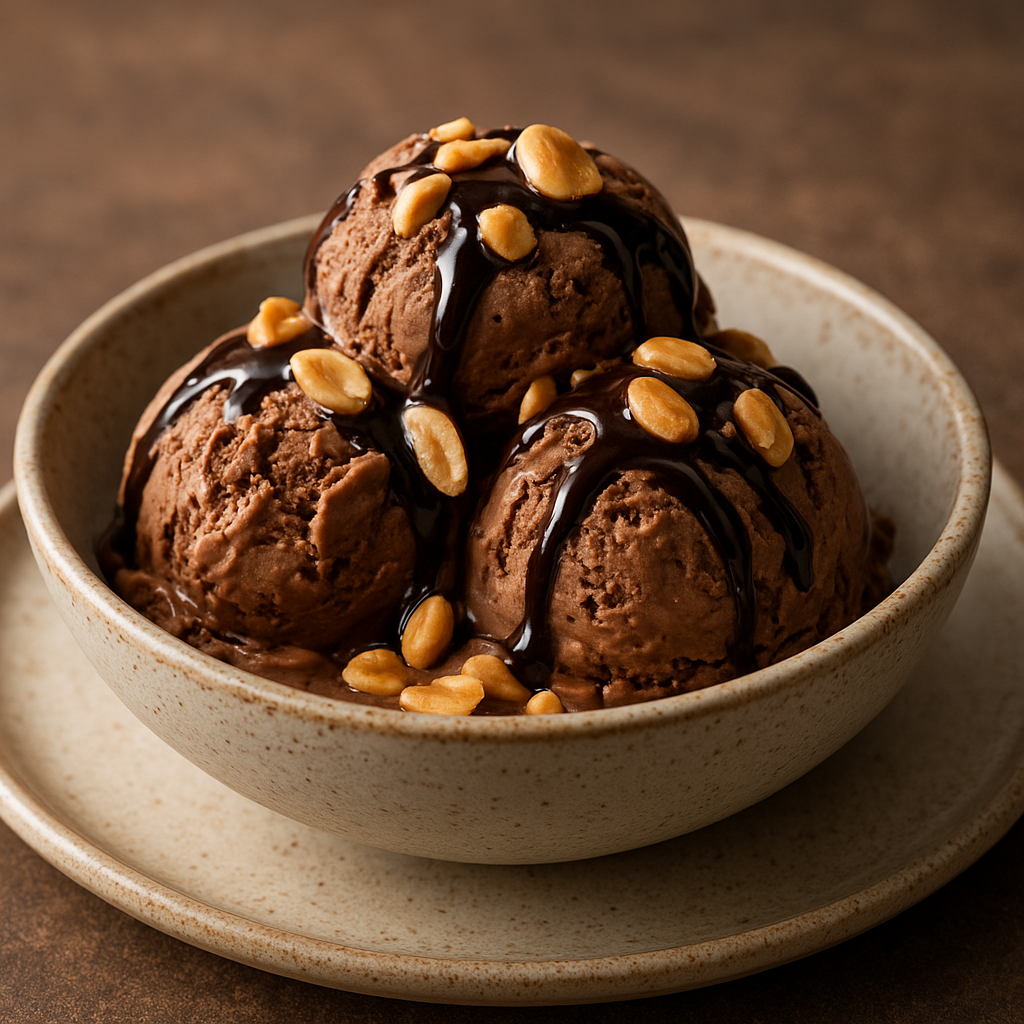 Chocolate Peanut Butter Ice Cream