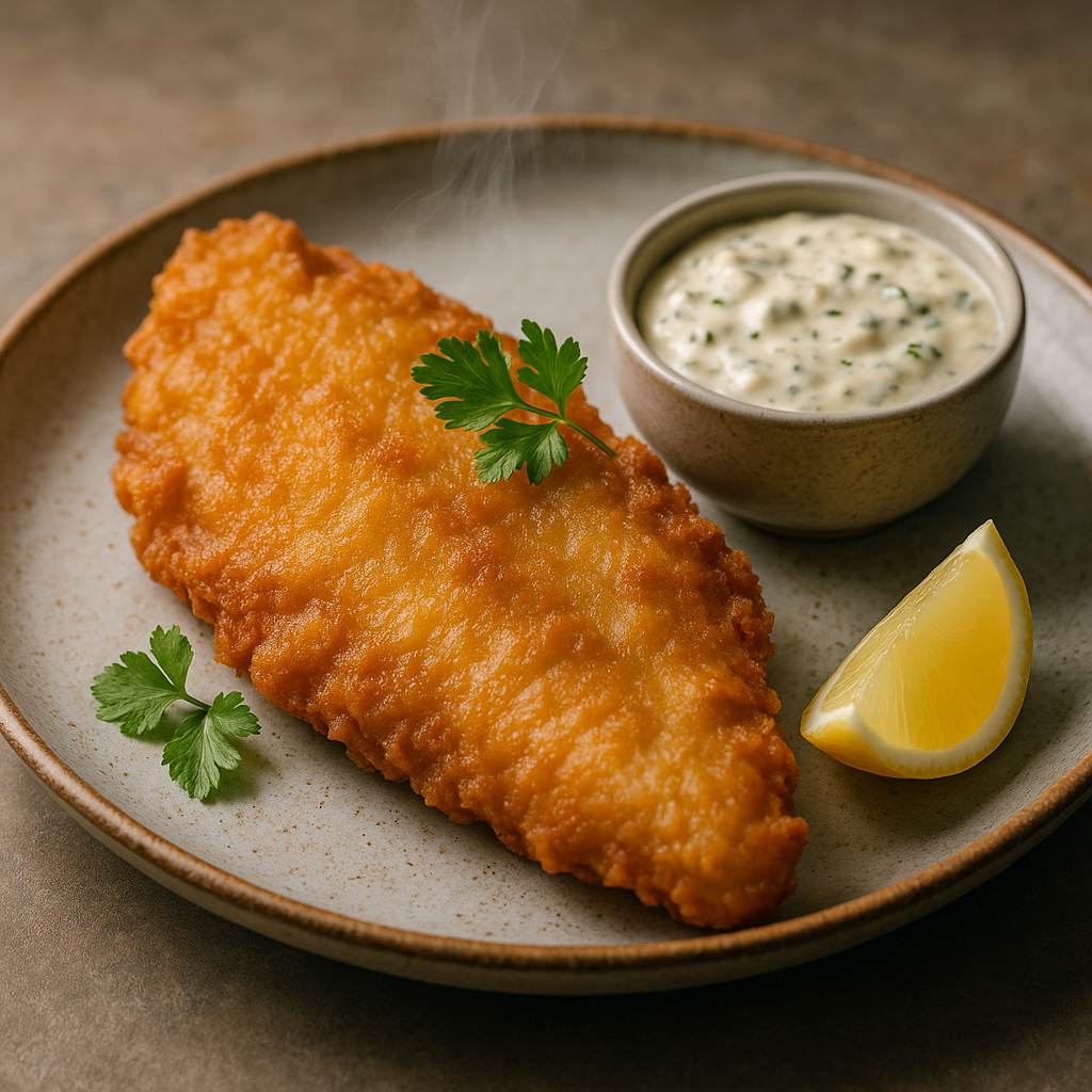 Crispy Fried Fish & Tartar Sauce