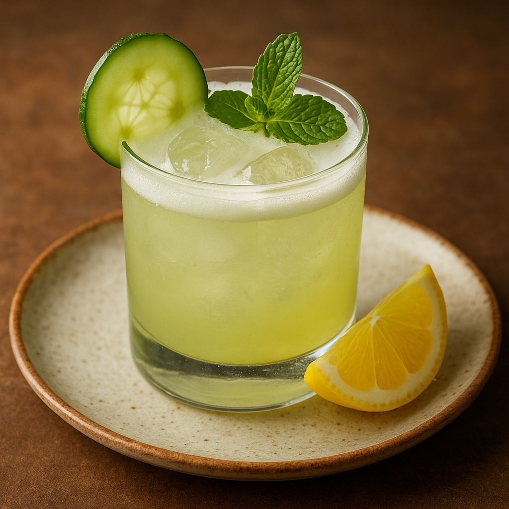 Cucumber Gin Sour