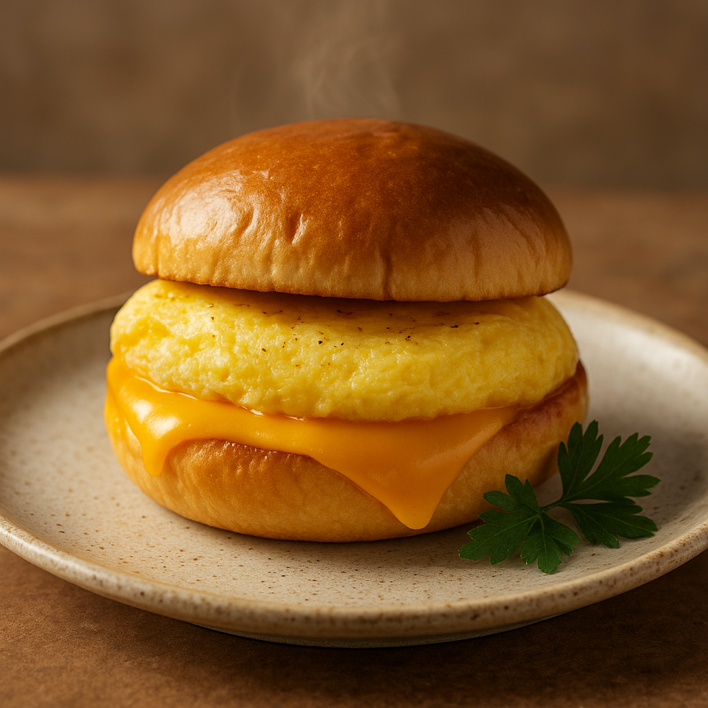 Egg & Cheese Breakfast Sandwich