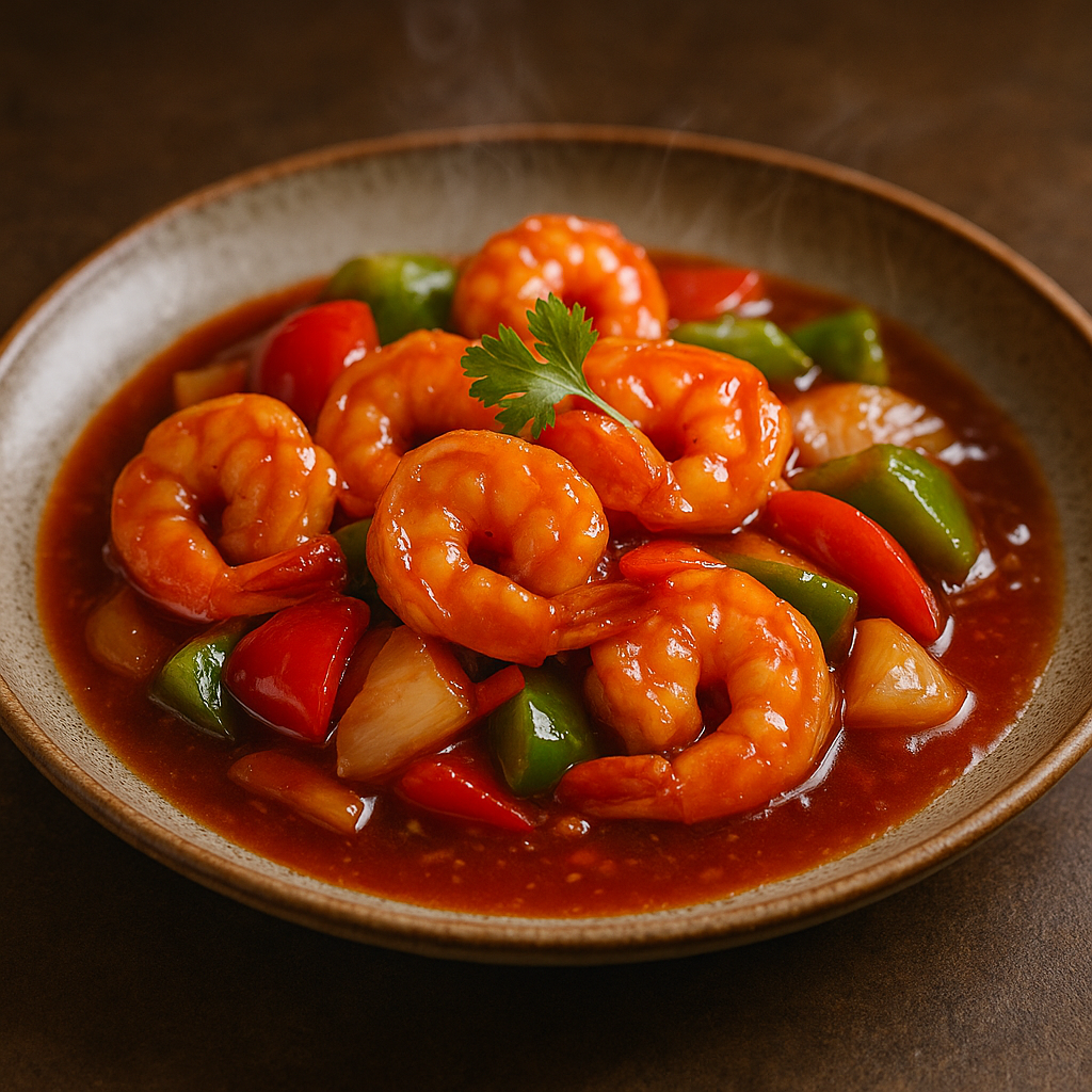 Prawns Sweet & Sour