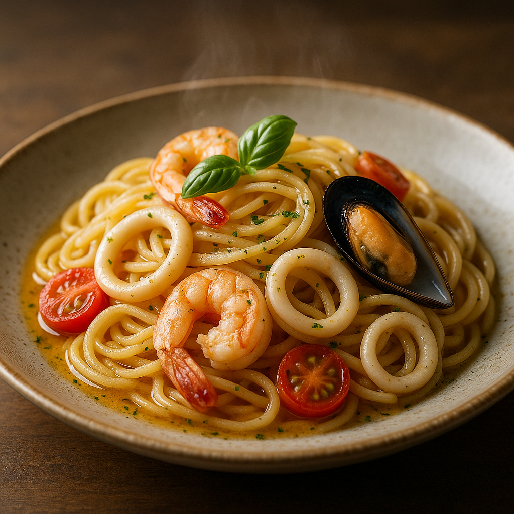 Seafood Spaghetti