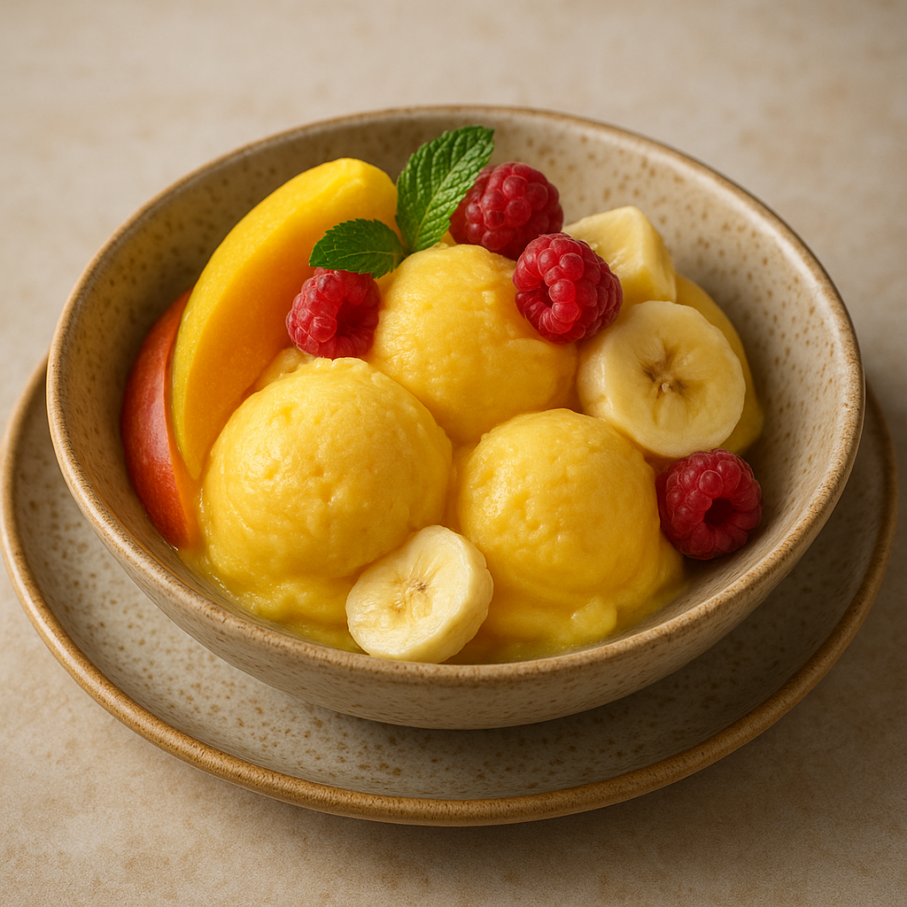 Tropical Fruit Ice Cream