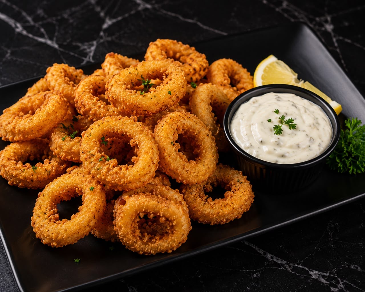 Crispy Calamari Rings