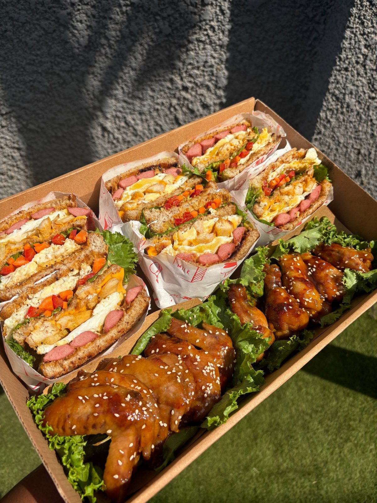 Squad Box - Box of 6 Sandwiches